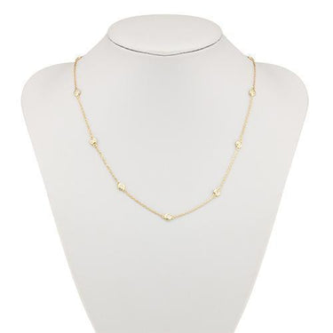 Yellow Diamond by The Yard Necklace in 14k Yellow Gold 18 Inches 1.03 Ctw